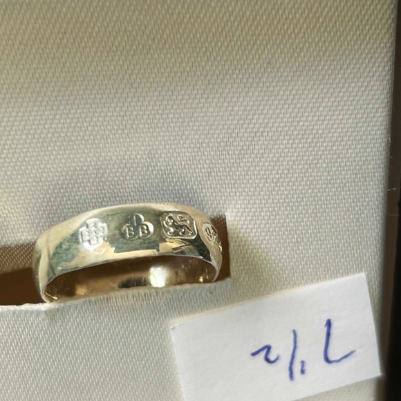 RING, COMMEMORATIVE MILLENNIAL 2000 STERLING SILVER .925, LIMITED EDITION BY IBB - Picture 2 of 16